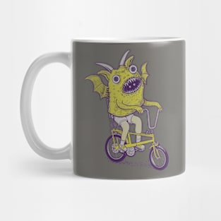 Monster Kid On Chopper Bike Mug